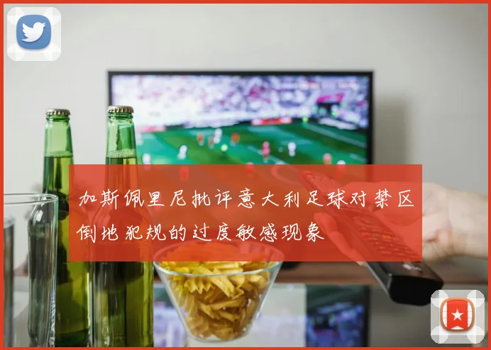 加斯佩里尼批评意大利足球对禁区倒地犯规的过度敏感现象